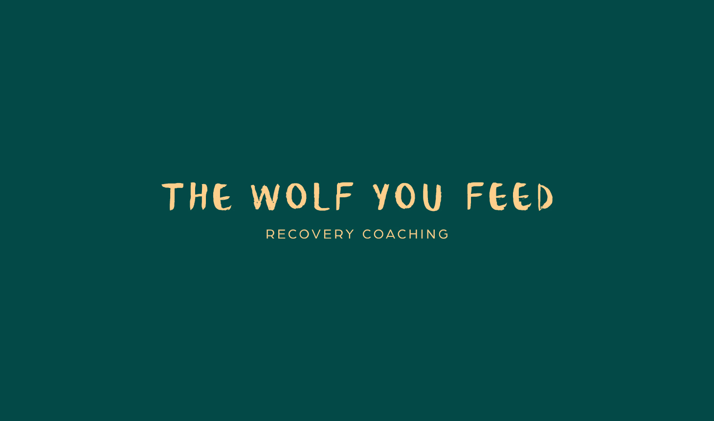 The wolf you feed